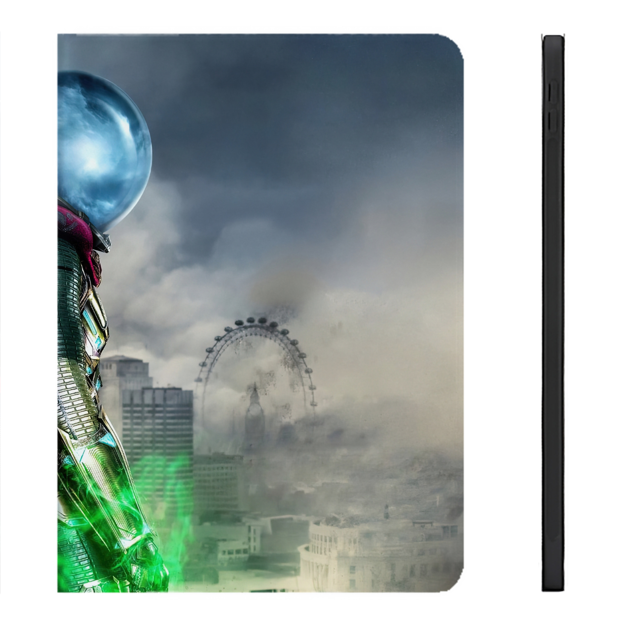 （画像用） Spider Man スパイダーマン IPadケース ペンホルダー付き ブックスタイルデザイン